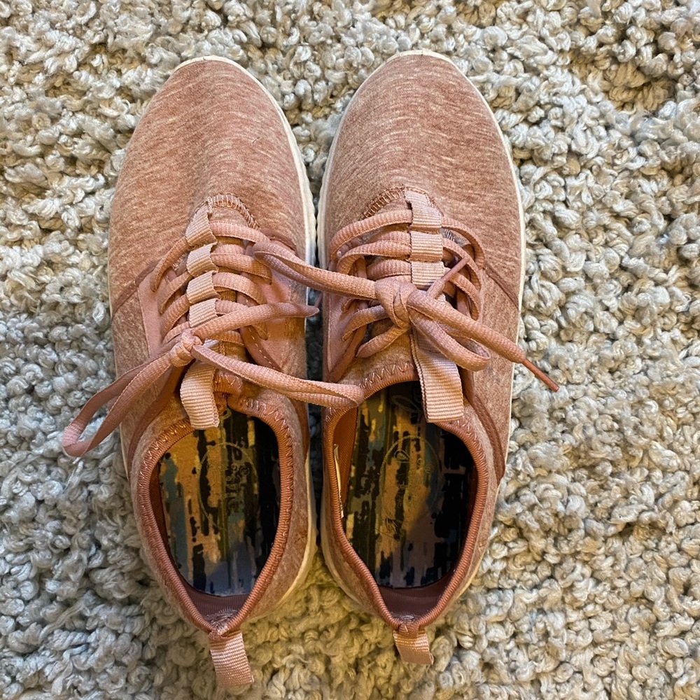 Cute pink sneakers